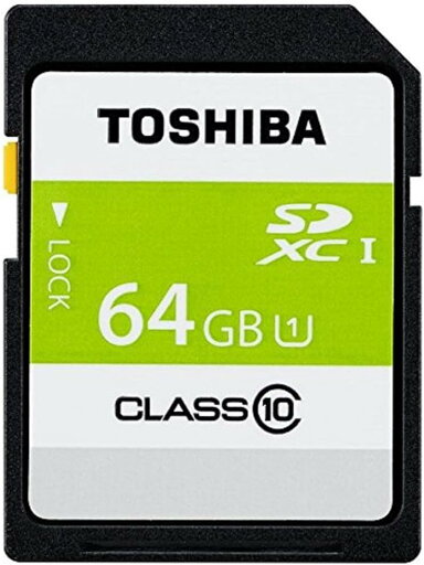 TOSHIBA SDXCカード 64GB Class10 UHS-I対応 (最大転送速度40MB/s) SDAR40N64G TOSHIBA SDXCカード 64GB Class10 UHS-I対応 (最大転送速度40MB/s) SDAR40N64G
