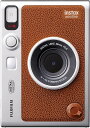 富士フイルム(FUJIFILM) チェキ Evo ハイブリッドインスタントカメラ(インスタントカメラ/スマホプリンター/デジタルカメラ) instax mini Evo ブラウン INS MINI EVO BROWN C