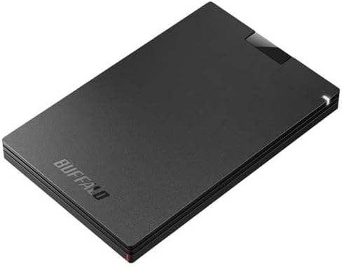 バッファロー SSD-PGC250U3-BC (ブラック) USB 3.2 (Gen 1) 対応 ポータブルSSD 250GB