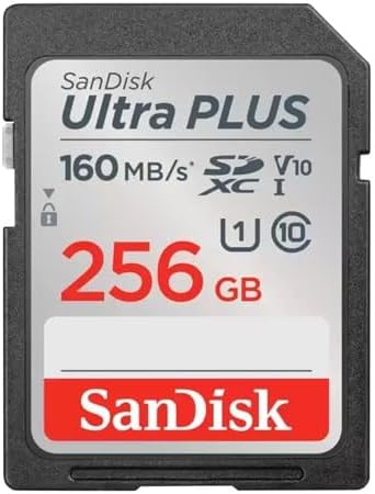 Rakuten - SDSDUWL-256G-JN3IN Ultra PLUS SDXC UHS-Iカード 256GB