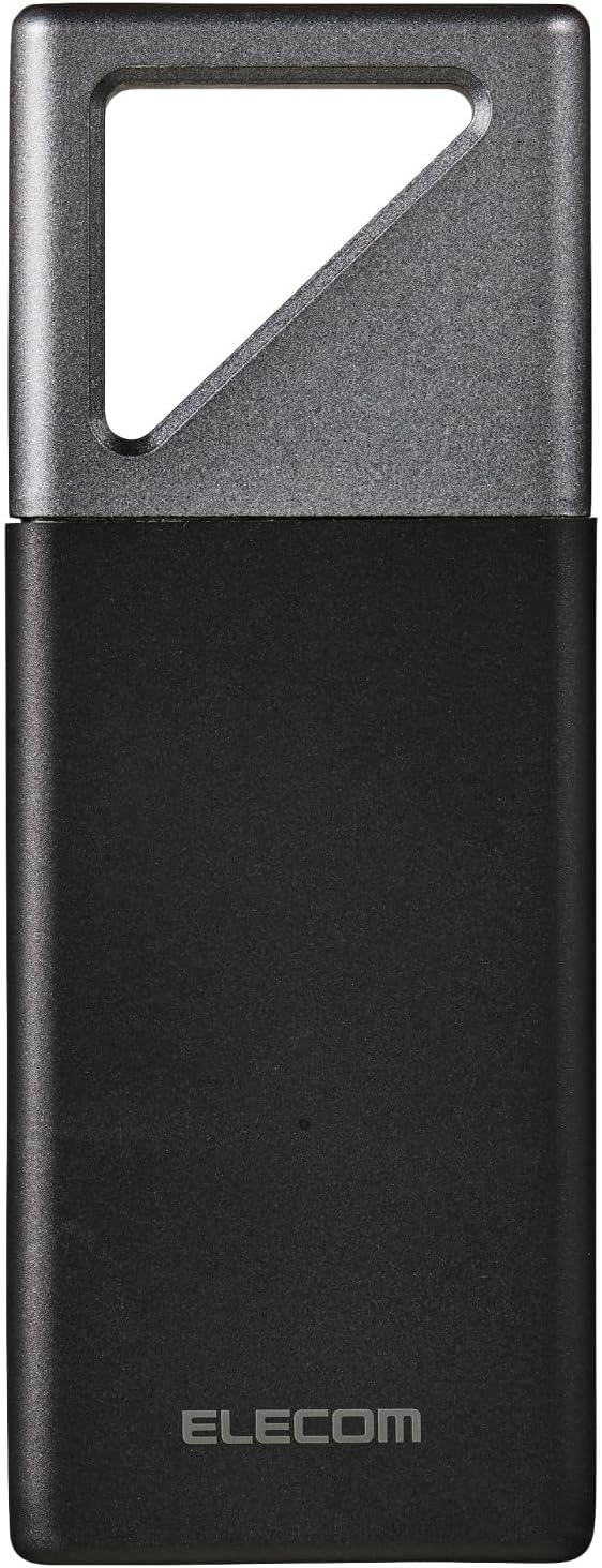 エレコム 外付けSSD USB20Gbps対応 防塵 防滴 耐衝撃 Type-C 2TB ブラック ESD-EHB2000GBK