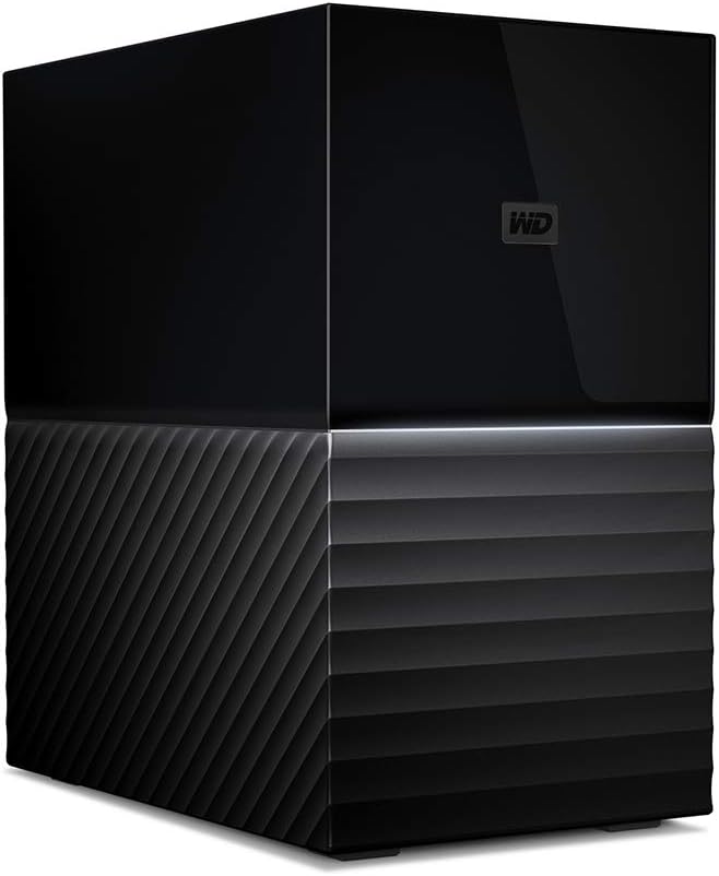 Rakuten - WD デスクトップHDD 8TB USB3.1 Gen 1 暗号化 RAID 0,1 バックアップ My Book Duo 2021EX / WDBFBE0080JBK-JEEX