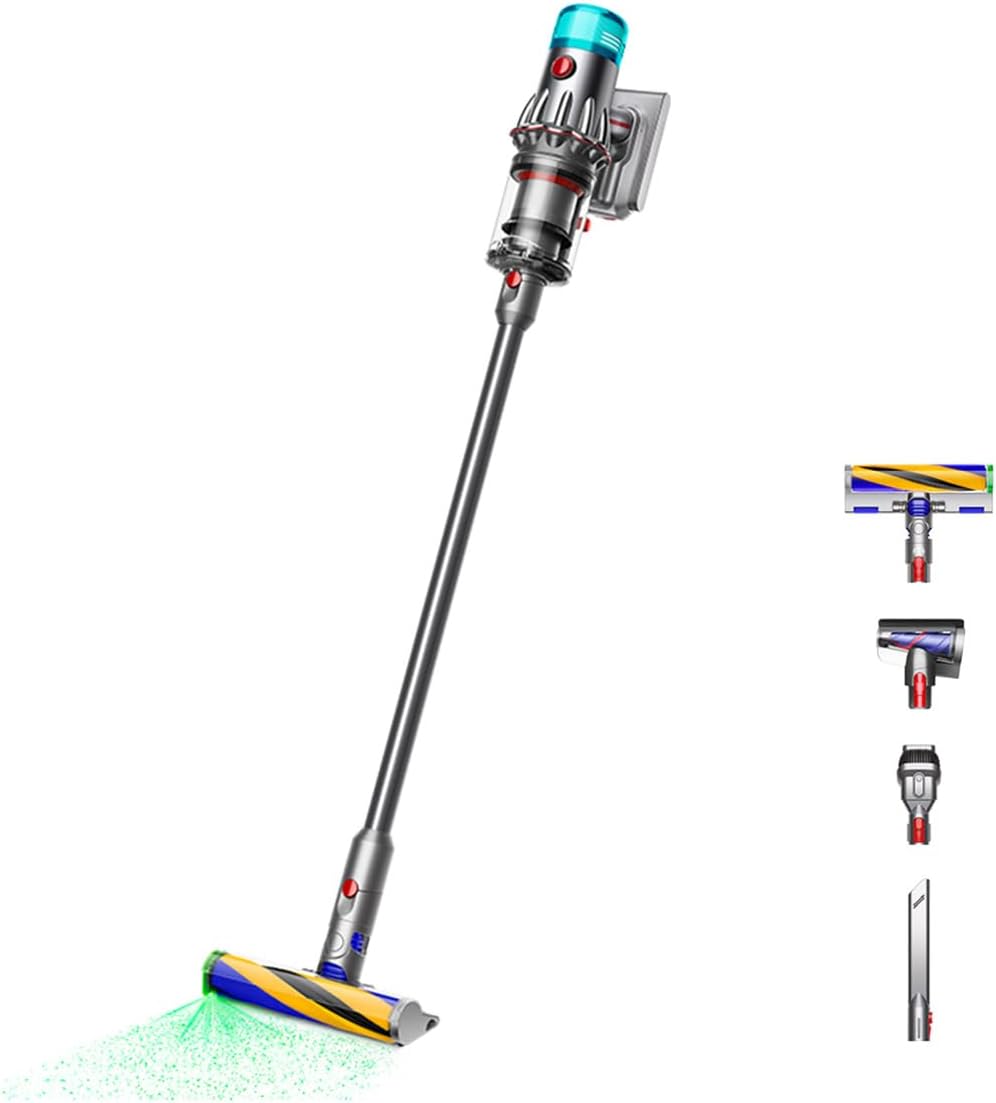Dyson ダイソン 掃除機 V12 Detect Slim Fluffy SV46FF ニッケル/アイアン/ニッケル