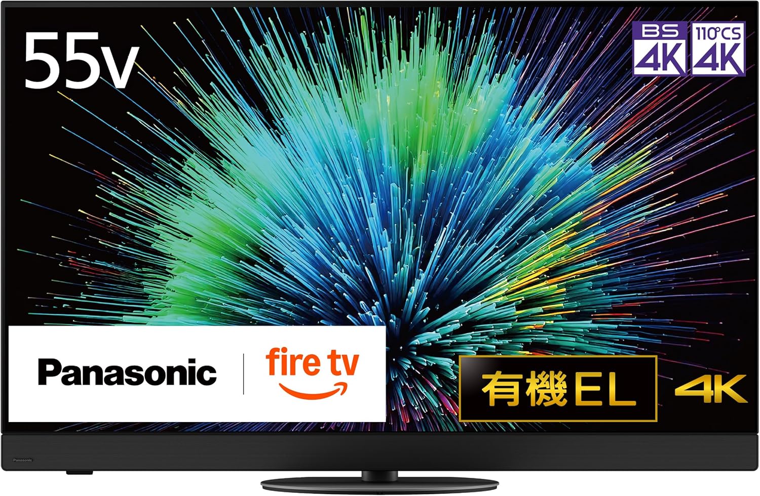 パナソニック 55V型 有機EL テレビ 4K TV-55Z90B VIERA FireTV搭載 イネーブルドスピーカー搭載 高輝度有機ELパネル搭載 2025年モデル　TV55Z90B