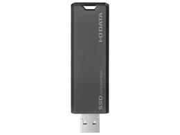 IODATA 外付けSSD SSPS-US1GR/Y [グレー×ブラック][容量：1000GB インターフェイス：USB3.2 Gen2 Type-A 読込速度：500MB/s]【SSD】【送料無料】