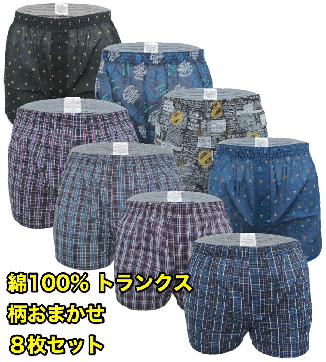 【クーポン対象 SALE】 綿100% トランクス パンツセット メンズ セット 下着セット 前あき ボタン M L LL 3L 4L 5L トランクス3l 3lトランクス 男性 下着 男性下着 アンダーウェア メンズパンツ下着 男性用パンツ メンズインナーパンツ トランクスパンツ 男性用 柄 福袋 肌着