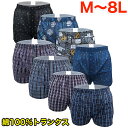 綿100% トランクス パンツセット メンズ セット 下着セット 前あき ボタン M L LL 3L 4L 5L トランクス3l 3lトランクス 男性 下着 アンダーウェア メンズパンツ下着 男性用パンツ トランクスパンツ 男性用 柄 福袋 肌着