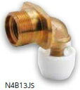 ブリヂストン プッシュマスター 【N4B13JM】 壁用水栓ジョイントボックス専用継手