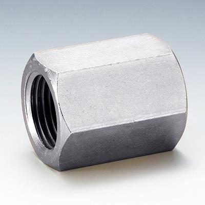 【油圧配管用の高圧ねじ込み継手です。】●表面は3価クロメート処理です。●RoHS適合品。【仕様】●最高使用圧力：210kgf/cm2●ネジ：JISB0203に準拠●材質：S45C詳細情報・スペック呼び径(A)：15A×10A呼び径(B)：1...