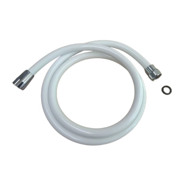適用商品：カベピタ専用水栓　2ハンドル混合シャワー水栓「VSM-20D」用シャワーホース1.45M注意事項：ご使用のメーカー名をご確認下さい。メーカーが異なると使えない場合があります。ご使用中の商品のサイズをご確認下さい。購入後の交換・返品はできませんのでよくご確認下さい。商品の交換には専門の技術が必要なものもあります。