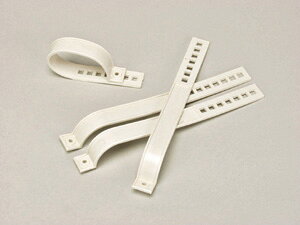 この商品のメーカーへのお問い合わせはコチラ　→　適応結束径φ40-φ60●適応結束径：φ40-φ60●高耐候性●ビス穴は、はめ込み仮止め式のワンタッチ機能付き●色：アイボリー●セット内容サドルバンド：10本ビス：10本※お取り寄せ商品につき、ご注文後のキャンセルはご容赦願います。 メーカー希望小売価格はメーカーカタログに基づいて掲載しています