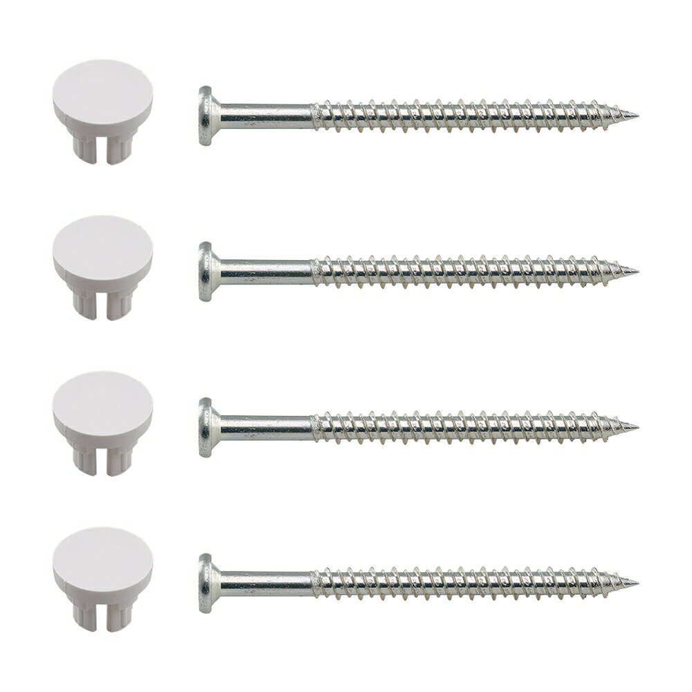 カクダイ 洗濯機用防水パン取付ビス・キャップセット【426-497】