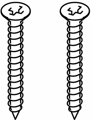 INAX LIXIL・リクシル 【KF-D51】 タッピンネジセット