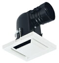 メルコエアテック melcoairtec 【AT-50QKH2】セントラル換気用給気グリル(角形・吹出し方向選択形・風量調節付・壁/天井据付タイプ)【メーカー直送のみ・代引き不可・NP後払い不可】(2)