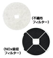 メルコエアテック 室内用(その他) レジスター(角形・プッシュ式風量調節付)交換用フィルター｜NOx吸収 【AT-150QRKX3-F】【AT150QRKX3F】【メーカー直送のみ・代引き不可・NP後払い不可】
