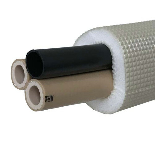 ミヤコ MIYAKO M246THWGツインホース保温材付ガイド入【M246THWG】寸法 15×20m バス配管部材