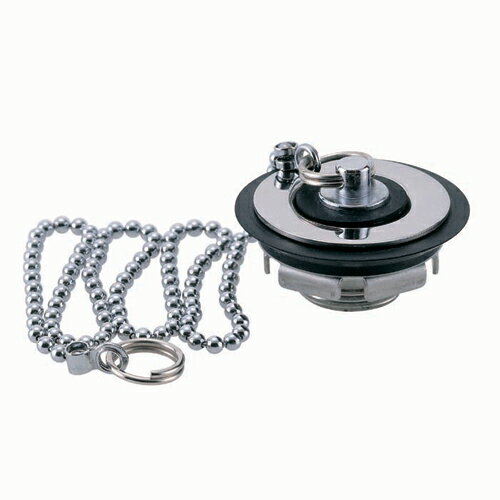 ミヤコ MIYAKO M34Sステンレス共栓 クサリ付【M34S】寸法 25 排水部材