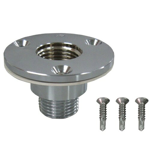 ミヤコ MIYAKO M340F厨房用水栓取付金具【M340F】寸法 13X50 キッチン配管部材