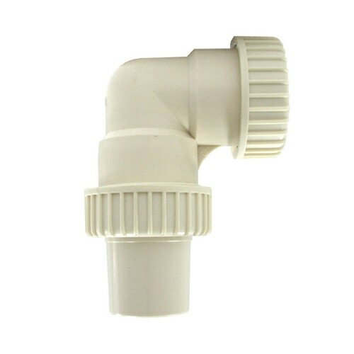 ミヤコ MIYAKO M6VLH樹脂製エルボ　排水ホース用 【M6VLH】 寸法 30×32 洗面・手洗器配管部材