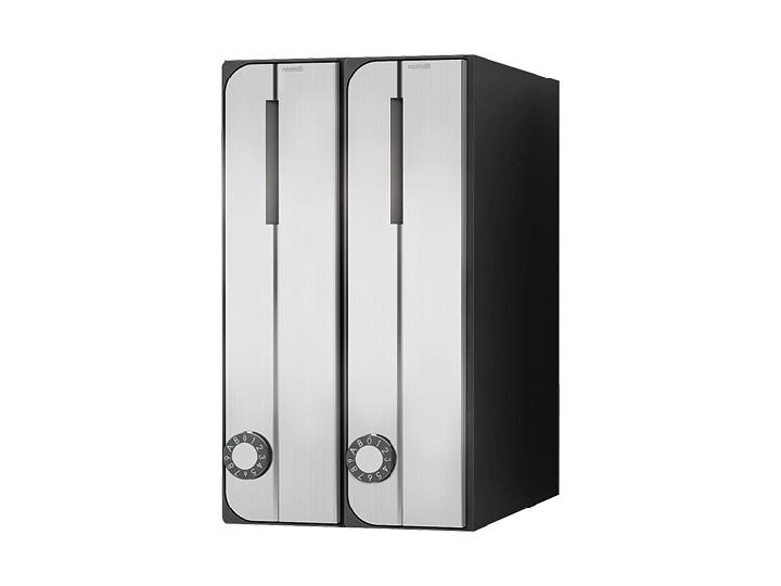 Nasta ナスタ 【KS-MB3002PU-2LKT】ポスト W100×H360 前入前出／屋内タイプ　ポスト(4)