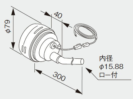 ノーリツ 給湯器 部材 0707753 ユコアGQ-AW用 ふろアダプターDX-TL型-S 【0707753】