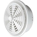 神栄ホームクリエイト 換気口部品 丸型レジスター プラスチック成型網付 シルバーホワイト SRM-100P