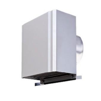 神栄ホームクリエイト 換気口部品 角型フード付ガラリ ステンレス網付 シルバー SK-SGK100