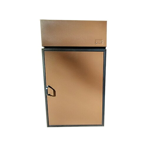 ケイ・ジー・ワイ工業 KGY 宅配ボックス リシムフロント ブラウン 435×320×780mm DP-76