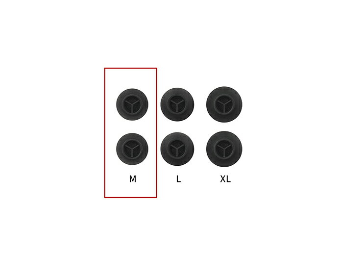 パナソニック Panasonic ワイヤレスステレオインサイドホン テクニクス Technics イヤーピース 黒色 M・2個入り PNZSCAZ60M2K