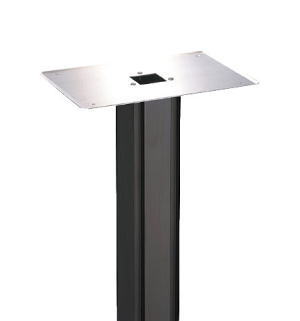 ハッピー金属 【648N-SB】 ファミールポストスタンド(ステンレスポスト) 648N-SB 専用ポール