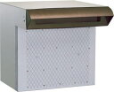 ハッピー金属 【676-T】 ファミールポスト(ステンレスポスト)676-T ポストぐち(差入口)・受箱一体型タイプ