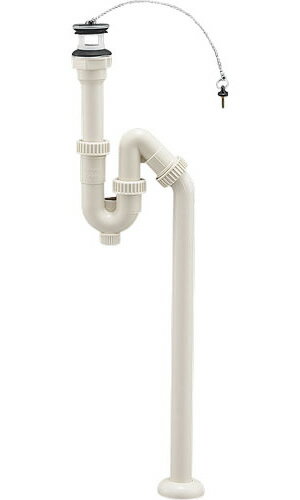 三栄水栓[SANEI]　洗面用品　洗面器トラップ　洗面排水栓付S・P兼用トラップ　【H7710-32】(3)