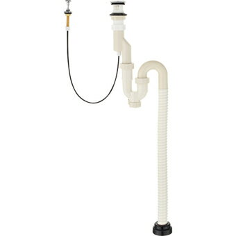 三栄水栓[SANEI]【PH7720-1-32】洗面排水栓付Sトラップ