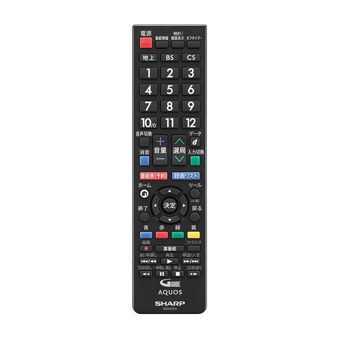 シャープ[SHARP] シャープ 液晶テレビ用 リモコン（010 638 0525） 【0106380525】