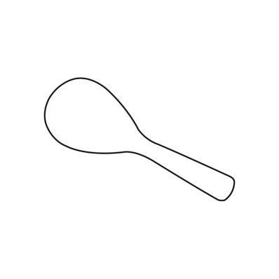 シャープ SHARP 【2349460022】 ヘルシオ炊飯器用 しゃもじ（234 946 0022）