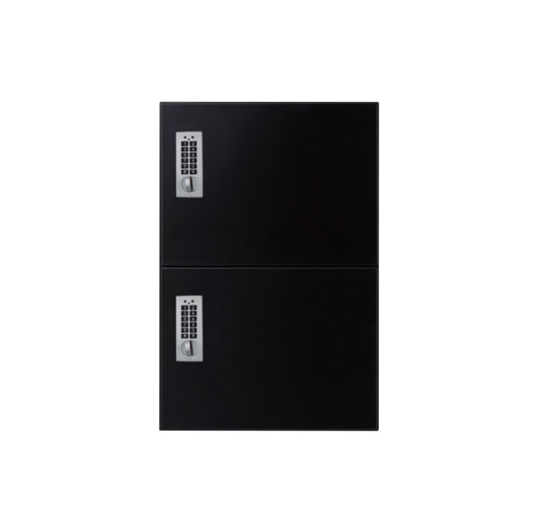 神栄ホームクリエイト 【SK-CBX-M02-BL】 宅配ボックス ブラック