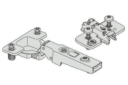 ノダ　スライドヒンジ　【P-728】玄関収納用　入数：1