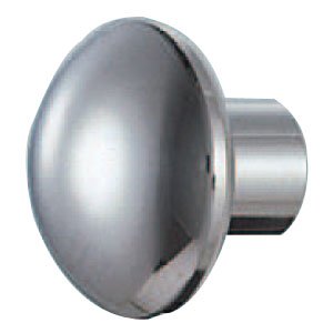 シロクマ キノコツマミ 25Φ 鏡面 【ST-64】【メーカー直送のみ・代引き不可・NP後払い不可】