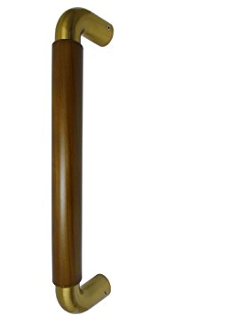 シロクマ ビッグデュエット取手メン 300mm メン AG／Mオーク 【NO-135S】【メーカー直送のみ・代引き不可・NP後払い不可】