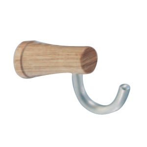 シロクマ ハミルトンフック 白木ウッド 【CW-3】【メーカー直送のみ・代引き不可・NP後払い不可】