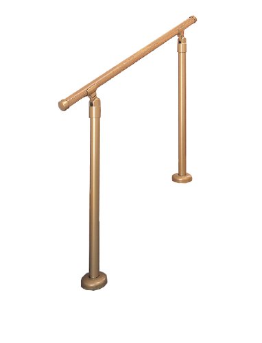 シロクマ 玄関用手すり ライトオーク 【GK-101】【メーカー直送のみ・代引き不可・NP後払い不可】