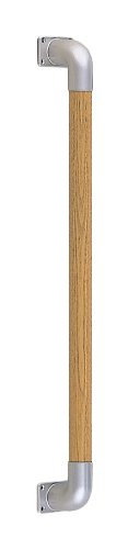 シロクマ 丸棒手すり 800mm シルバー/Lオーク 【BR-512】【メーカー直送のみ・代引き不可・NP後払い不可】 シロクマ 丸棒手すり 800mm シルバー/Lオーク 【BR-512】【メーカー直送のみ・代引き不可・NP後払い不可】