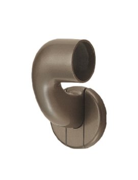 シロクマ C形ブラケットL止（左） 32Φ アンバー 【BR-601L】【メーカー直送のみ・代引き不可・NP後払い不可】