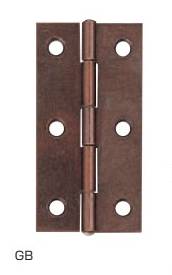 シロクマ 【BF-9】 薄口丁番（鉄） 76mm ユニクロ　（50枚入り）