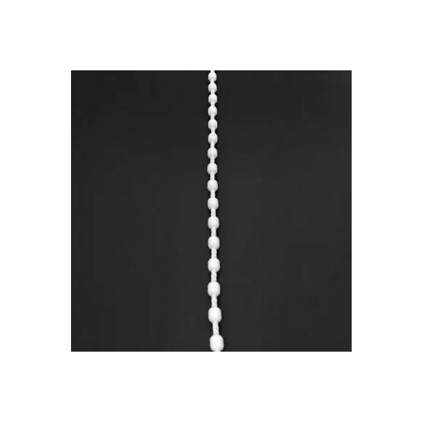 TOSO トーソー【30015748】ローマンシェード ニュージェスパ 樹脂ボールチェーン ホワイト 5m