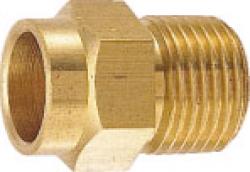 水道材料 フレキ接続銅管アダプター 1/2X12.7 水道材料 フレキ接続銅管アダプター 1/2X12.7