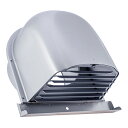 西邦工業 SEIHO 【CFX65M】 外壁用アルミニウム製換気口 深型フード ワイド水切り付 CFX-M ガラリ型 下部開閉タイプ ワイド水切り付 汚れ防止対...
