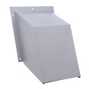 西邦工業 SEIHO 【KH200S】 外壁用ステンレス製換気口 セットバックフード KH-S 金網型3メッシュ 傾斜角度1:1.25〜1:1.5に対応