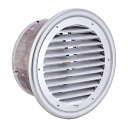 西邦工業 SEIHO 【SCD250C】 外壁用アルミニウム製換気口 フラットグリル SCD-C 大口径 内向ガラリ型 防火ダンパー付 特定防火設備適合品 前面...