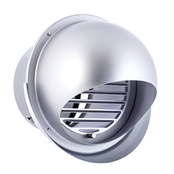 西邦工業 SEIHO 【SFXD125MC】 外壁用アルミニウム製換気口 セルフードワイド水切り付 SFXD-MC 同芯ガ..